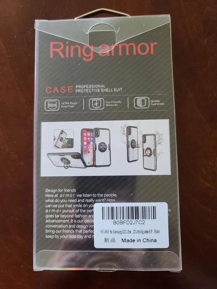 Ring Armor Case for Samsung S22 Ultra 🥕 image indicator(2)
