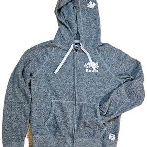 Roots Grey Zip Up Hoodie