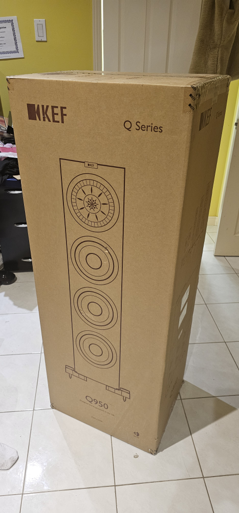 Pair of KEF Q950 Floorstander Speakers (BLACK) - photo 4