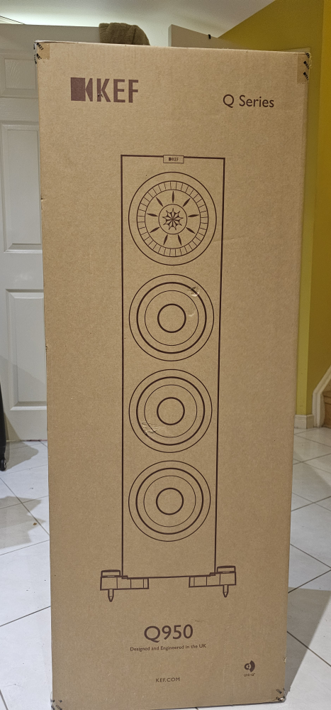 Pair of KEF Q950 Floorstander Speakers (BLACK) - photo 5