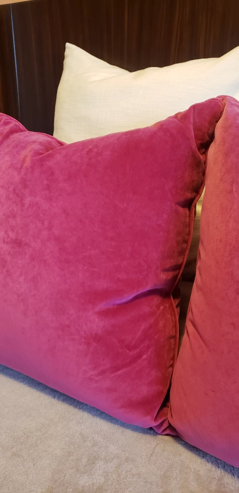 Velvet Euro decorative pillows - photo 2