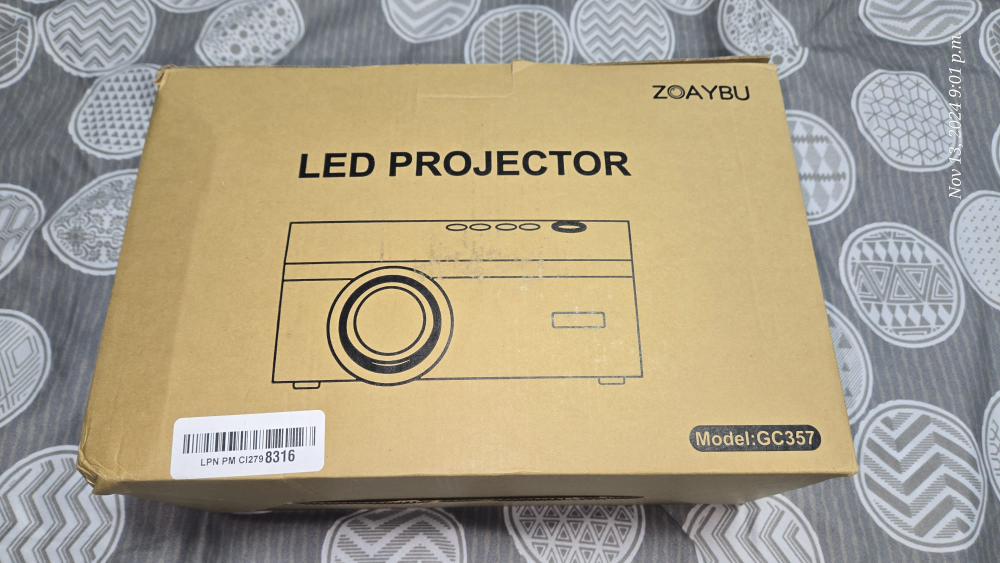 Zoaybu LED Projector