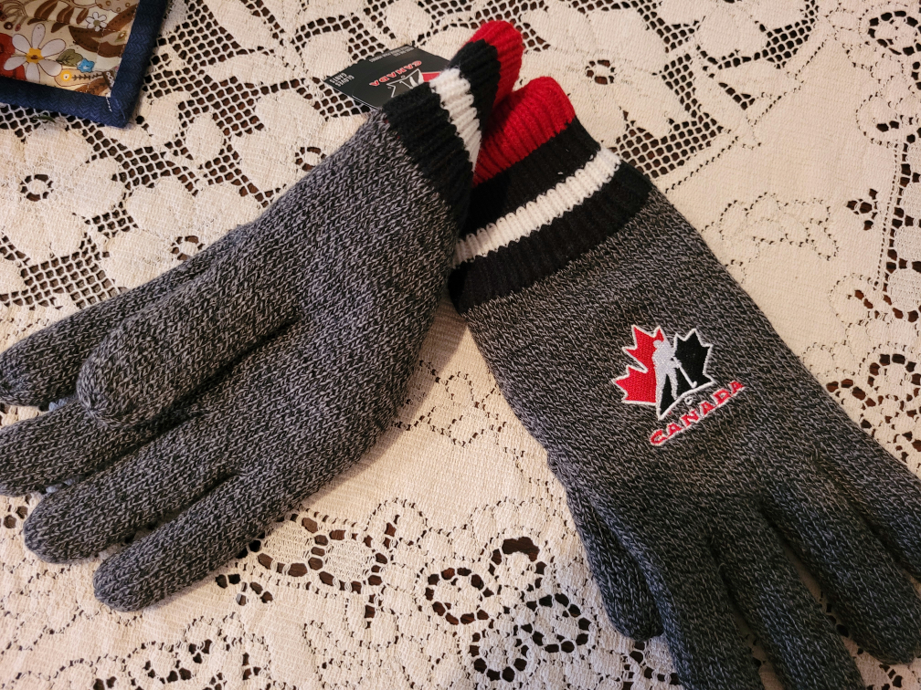 MENS Canada NHL Knit Gloves