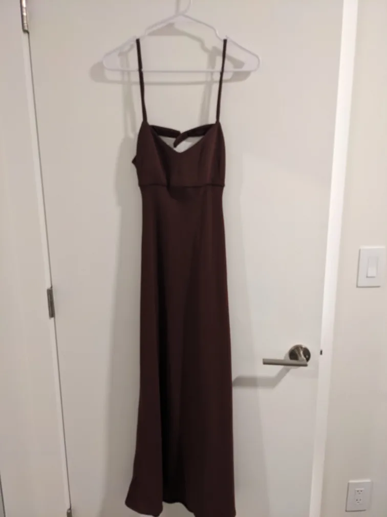 Wilfred Brown Maxi Dress thumbnail