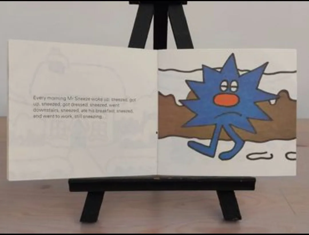 1971 Mr. SNEEZE Paperback Book by Roger Hargreaves (Rare) image indicator(4)