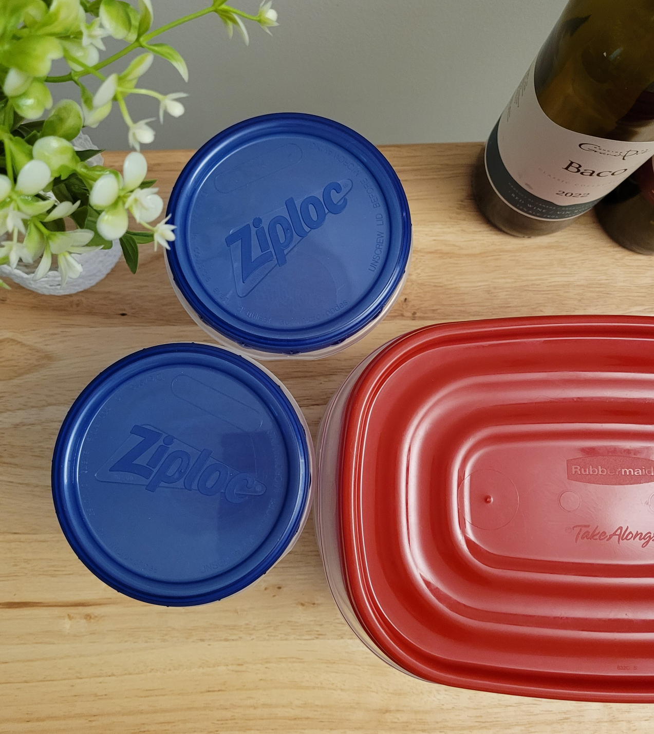 💙Ziploc & ❤️Take Along Food Storage Containers - photo 2
