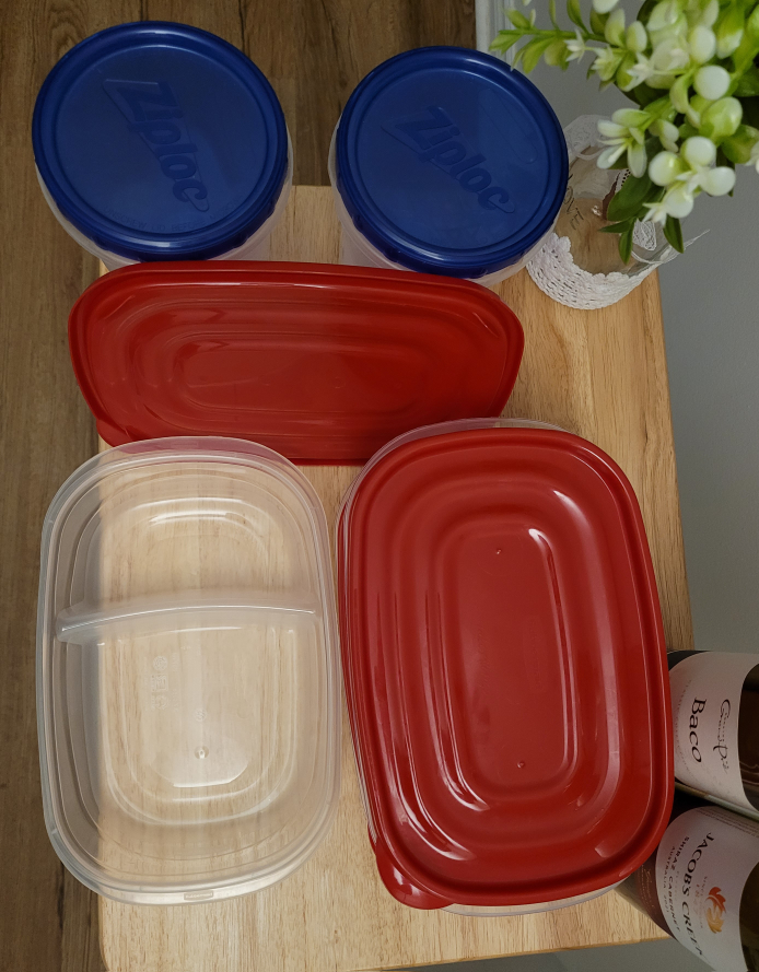💙Ziploc & ❤️Take Along Food Storage Containers - photo 4