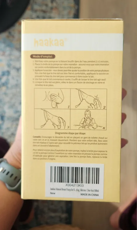 Haakaa Silicone Breast Pump image indicator(2)