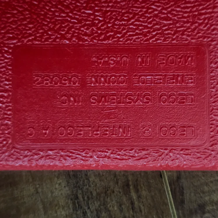 Vintage LEGO Red Storage Container image indicator(7)