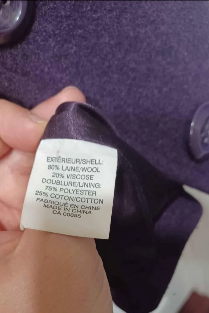 Smart Set Women's Purple Peacoat image indicator(5)