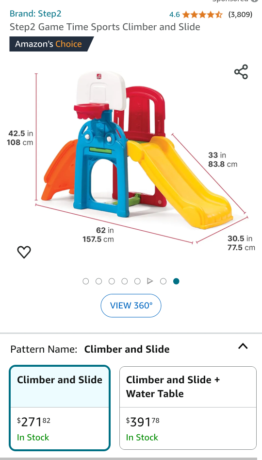 Step2 Game Time Sports Climber and Slide - photo 2