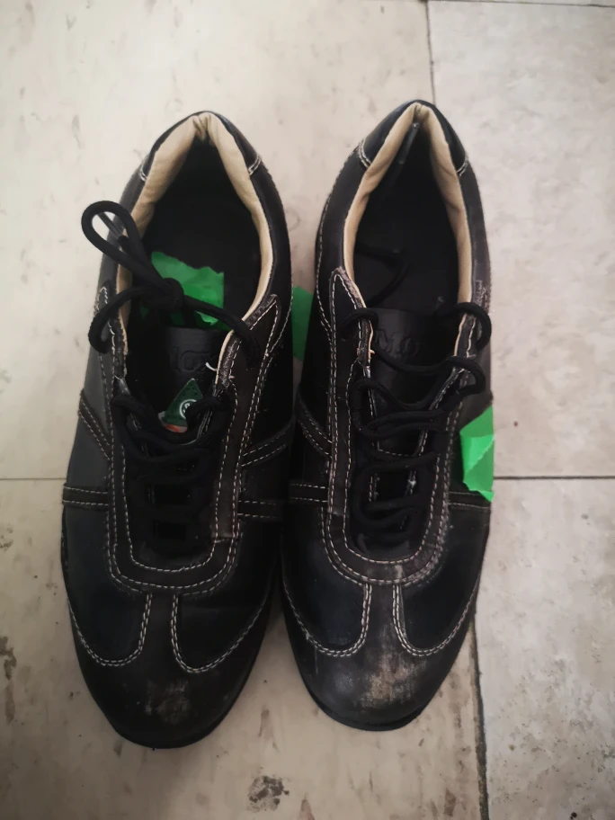 Black steel toe Low Shoes