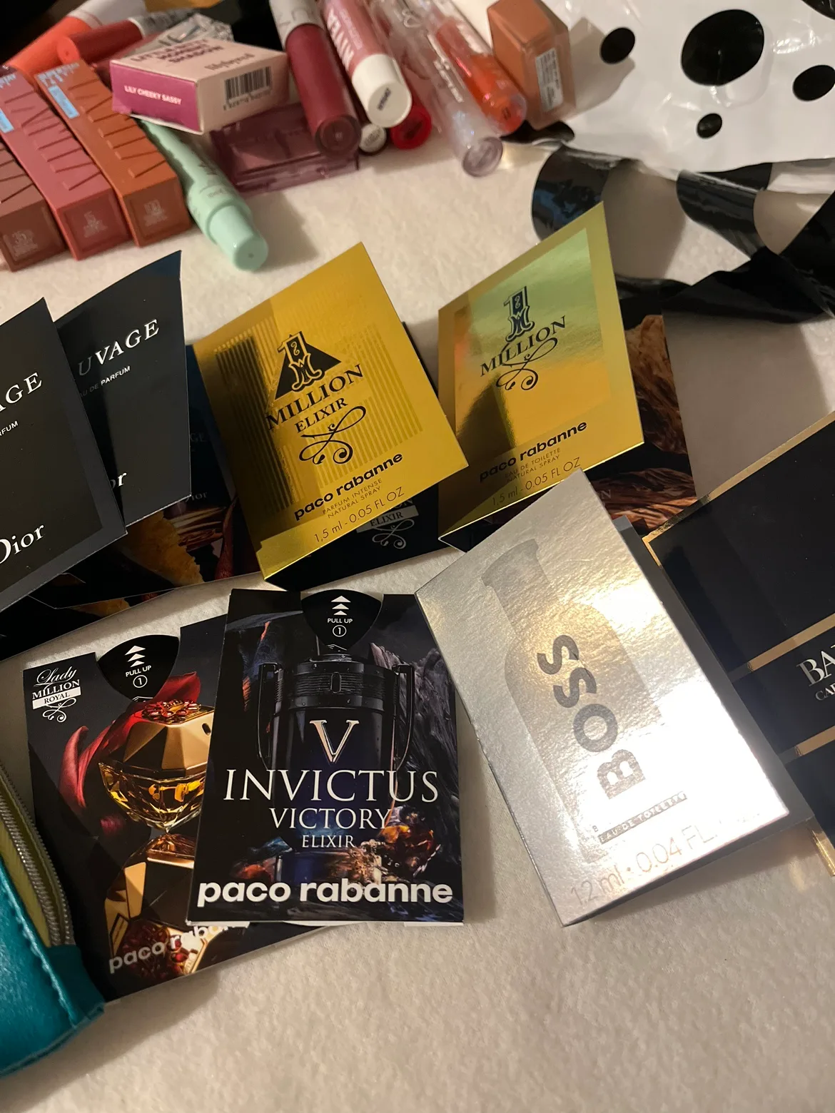 Dior Man perfume sample with bag image indicator(4)