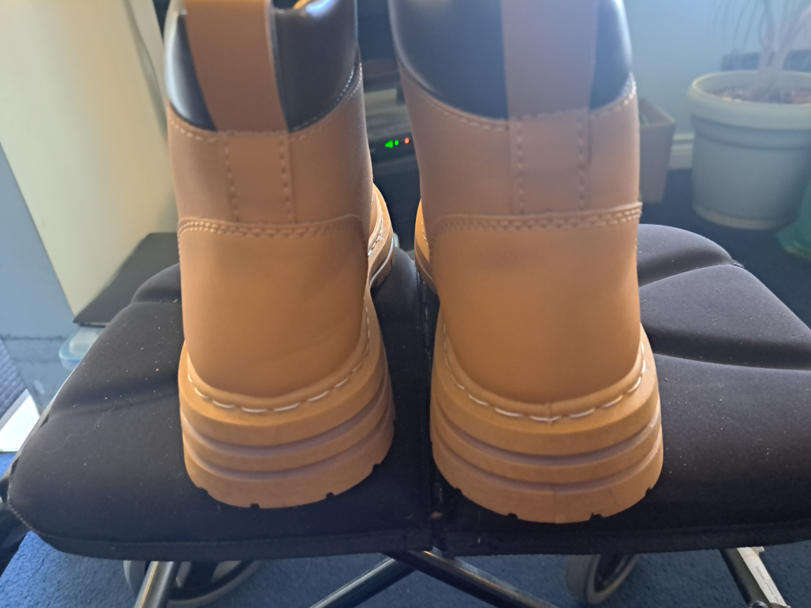 Men's Tan Work Style Boots - photo 3