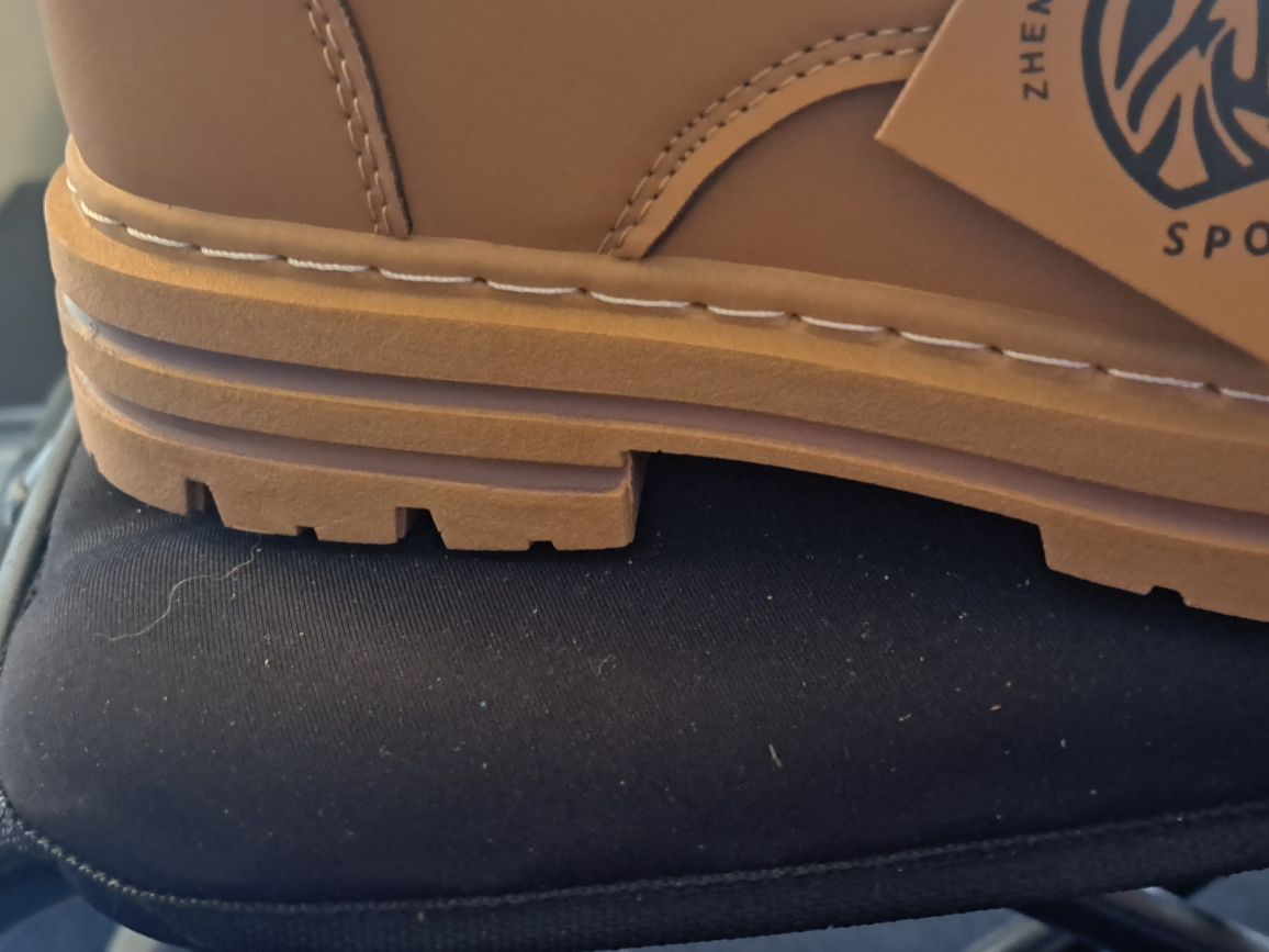 Men's Tan Work Style Boots - photo 5