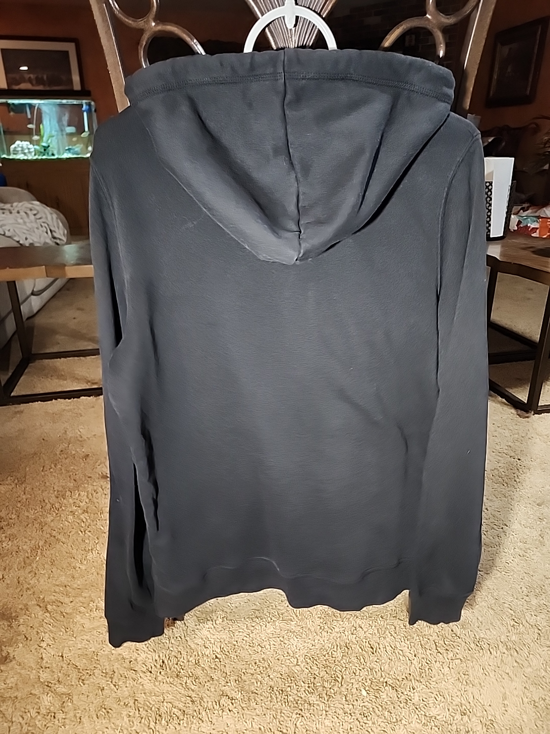 HOLLISTER Embroidered Black Fleece - size Lg - photo 5