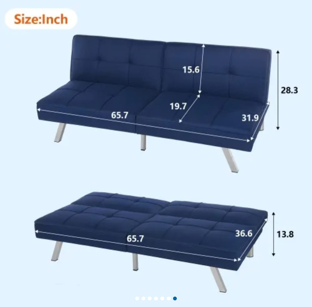 brand new Foldable Futon Sofa Bed - photo 5