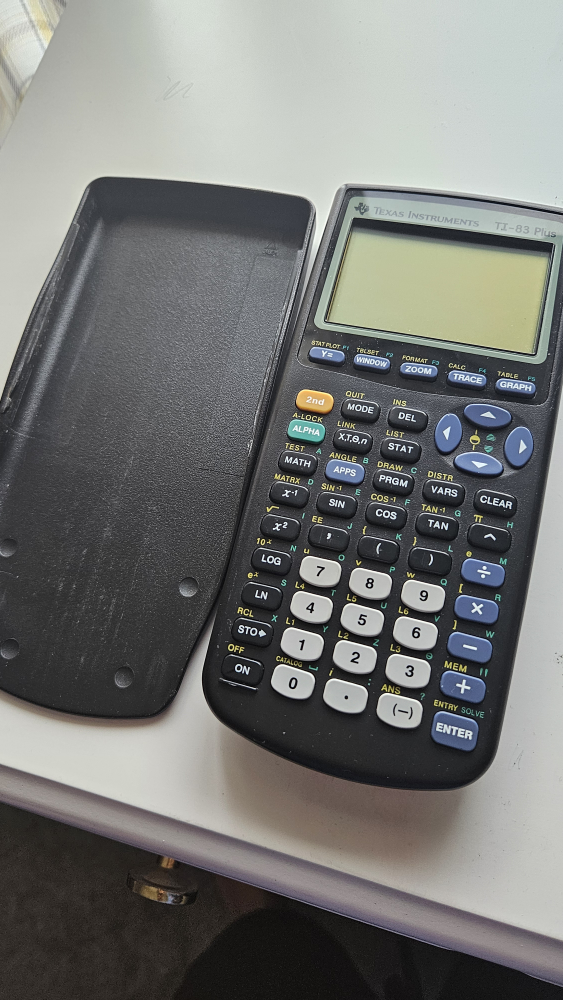 Ti-83 graphing calculator - photo 2