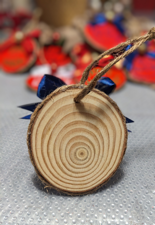 Handmade Wooden Christmas Ornament (Buy 2 and get 3rd free) - photo 2
