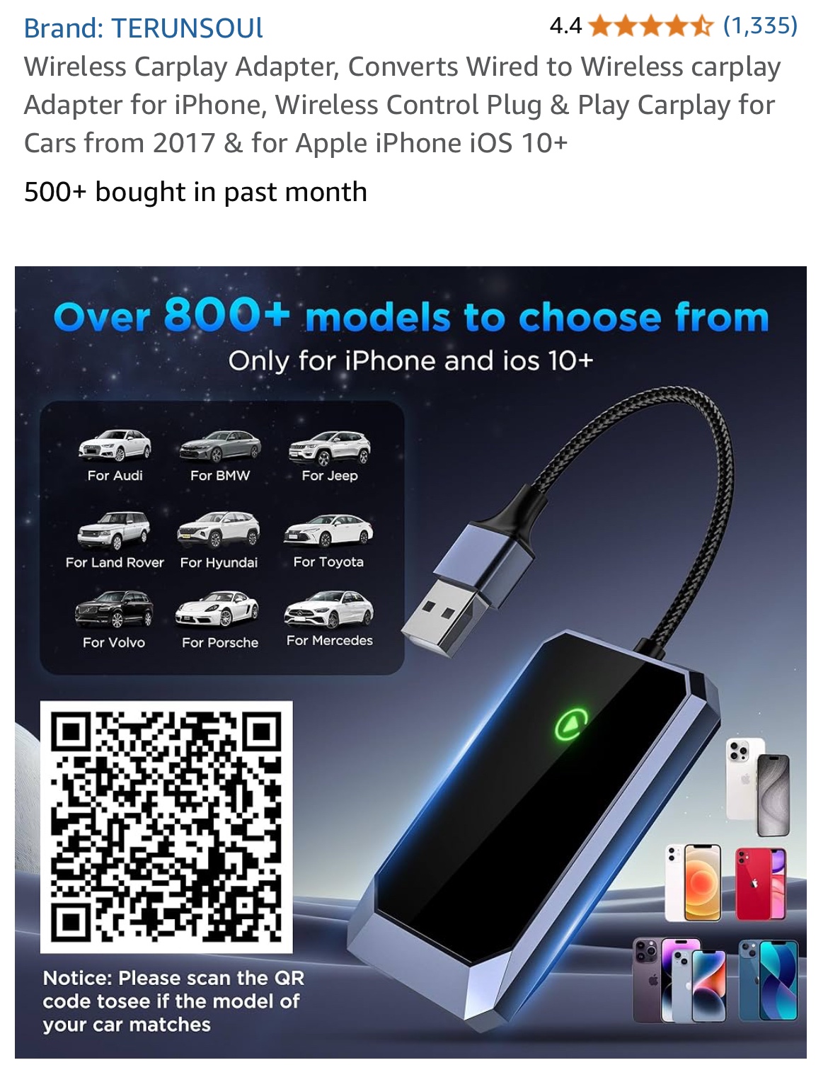 Wireless Carplay Adapter for iPhone - photo 4