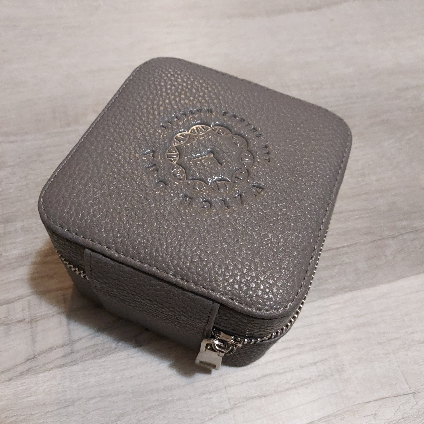 Grey Travel Watch Case