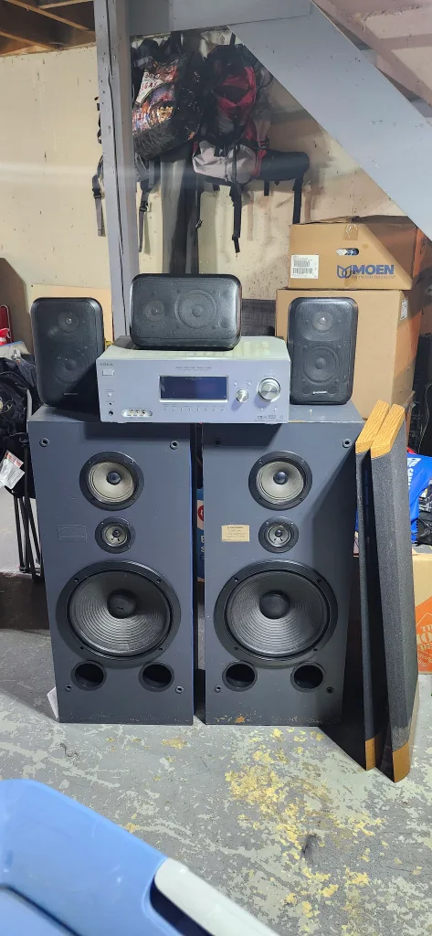 Pioneer CS-R580 Speakers and Sony Receiver thumbnail