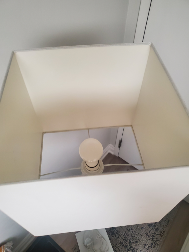 White Floor Lamp - photo 2