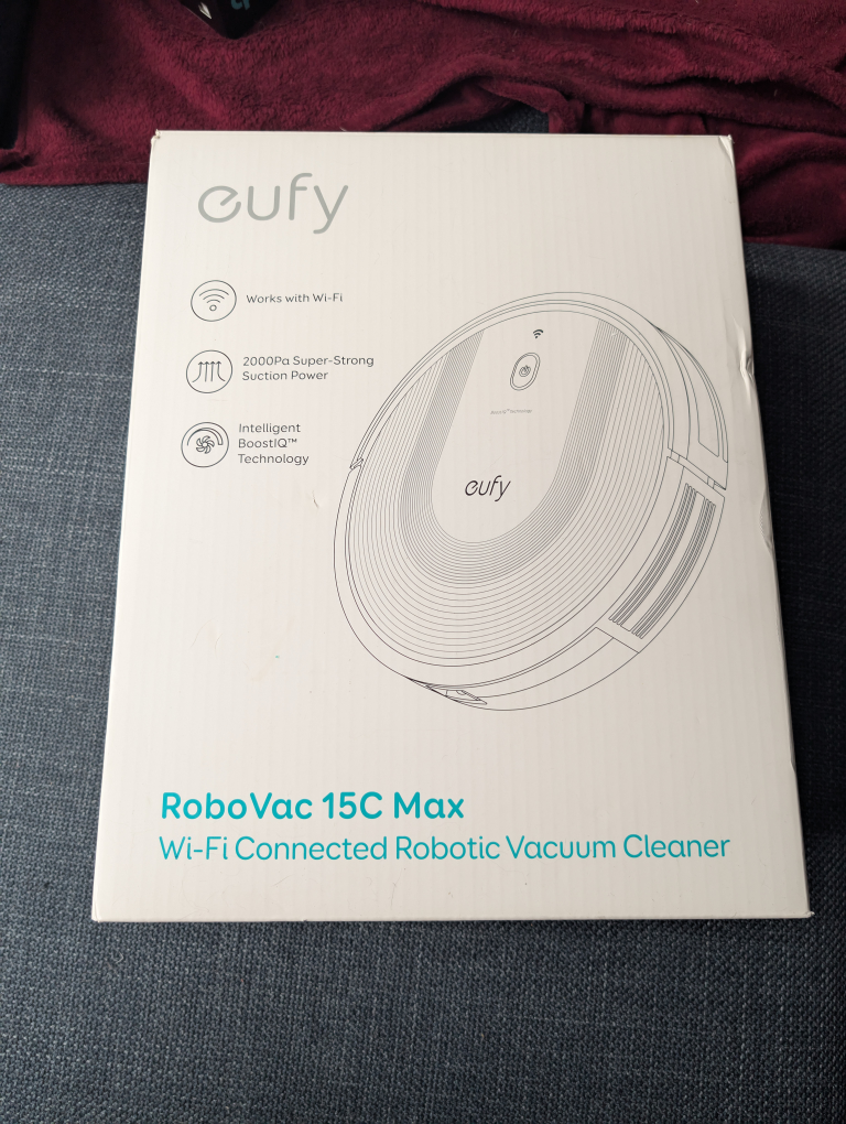 Eufy RoboVac 15C Max Wi-Fi Connected Robotic Vacuum Cleaner