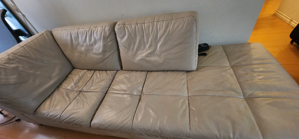 Leather Sectional Sofa - photo 2