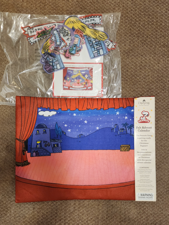 Peanuts Felt Advent Calendar - photo 2
