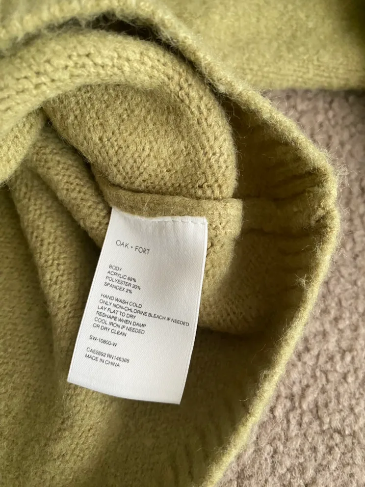 Oak+Fort Cropped Sweater image indicator(5)