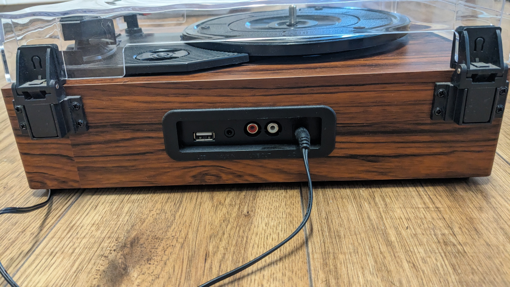 Udreamer Turntable Record Player w/ Built-in Speakers, Bluetooth - photo 3