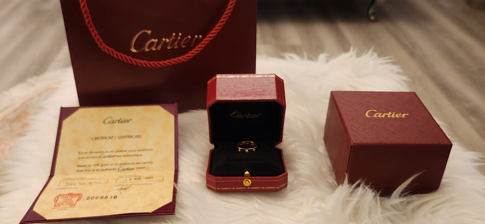 Cartier Love Wedding Band all diamond - photo 4