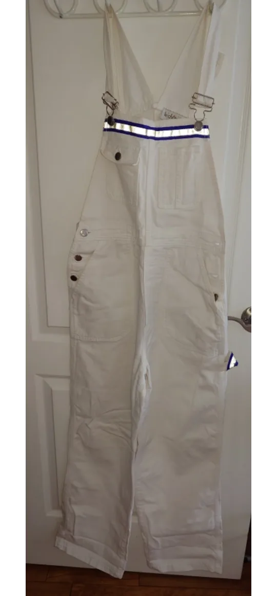 White Denim Overalls image indicator(3)