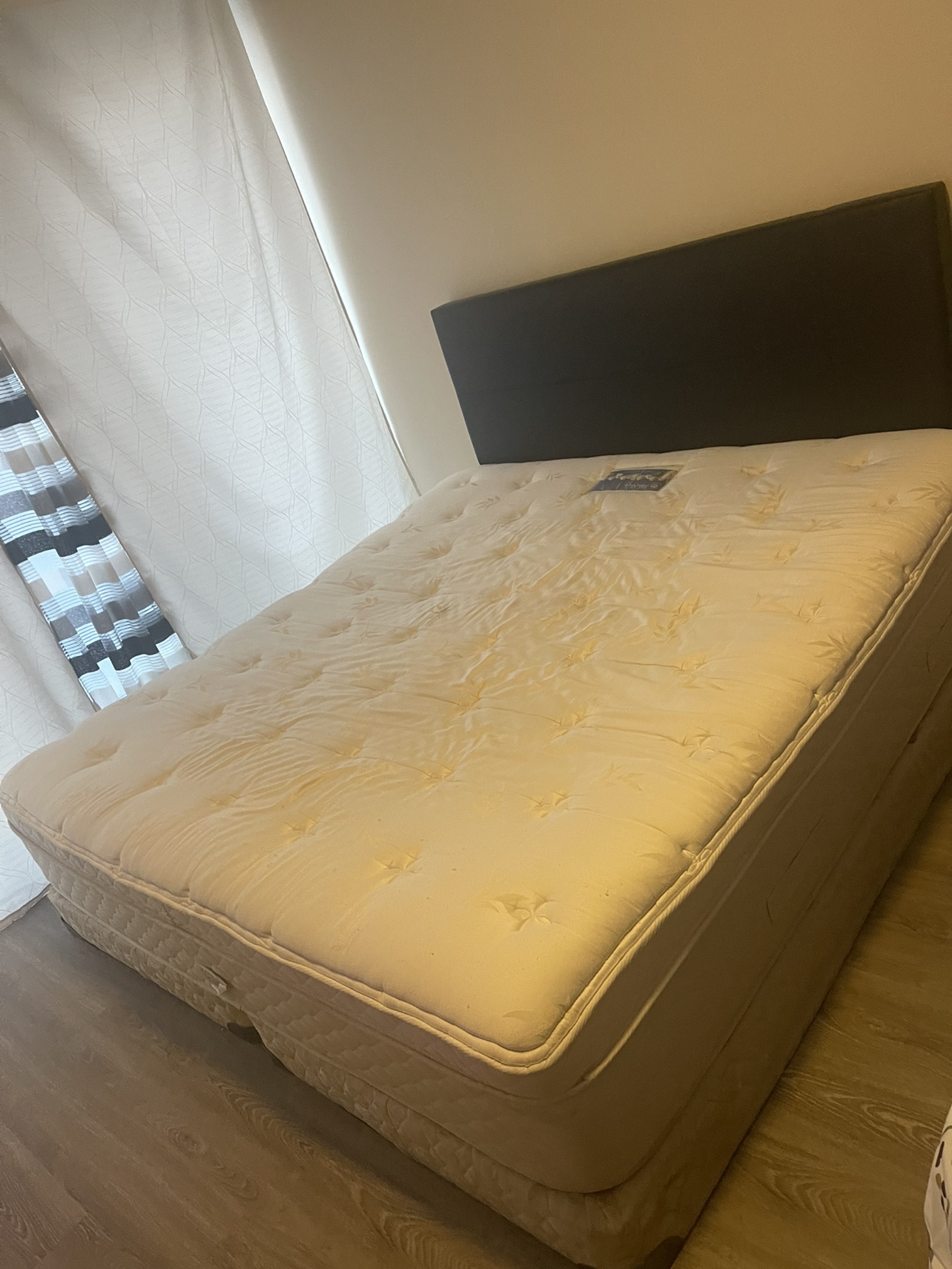 King Size Mattress Set with Headboard