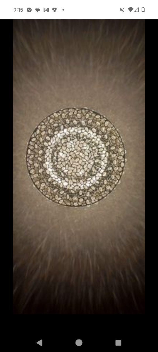 Ceiling crystal lamp