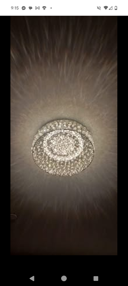 Ceiling crystal lamp - photo 2