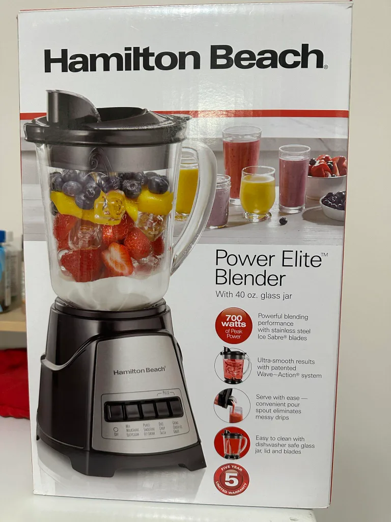 Hamilton Beach Power Elite Blender thumbnail