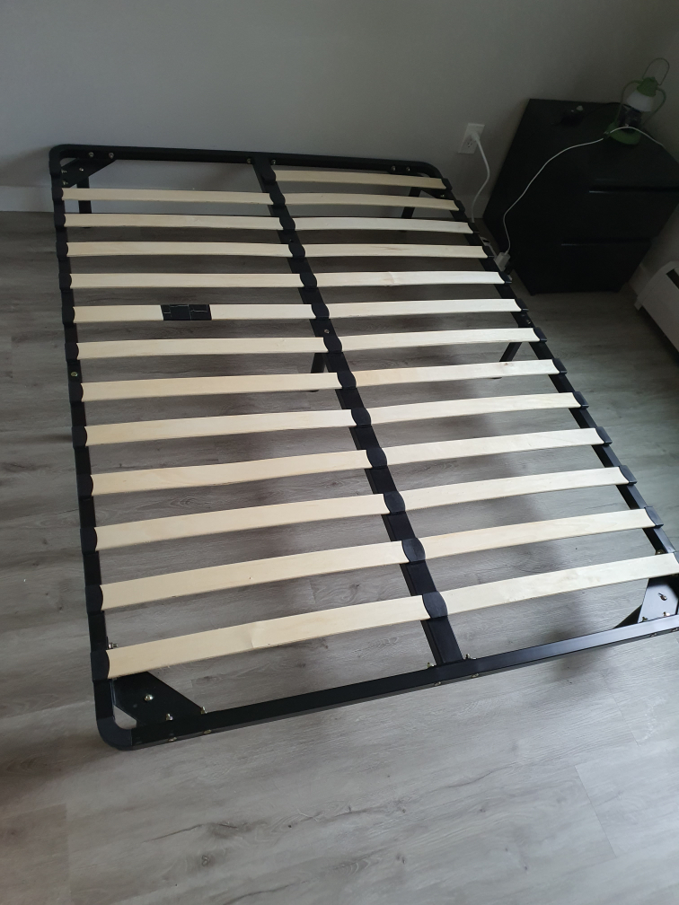 IKEA Sultan mattress and slatted bed base. - photo 4