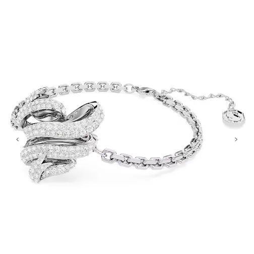 Swarovski Silver bracelet with crystal accents image indicator(4)