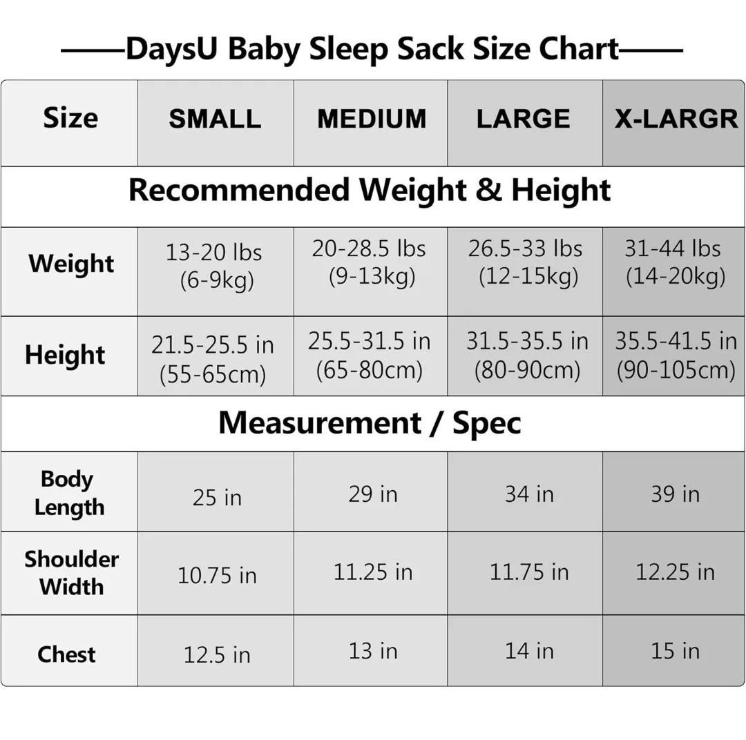 NEW!   DaysU Baby Sleep Sack, Sleeveless Wearable Blanket image indicator(3)