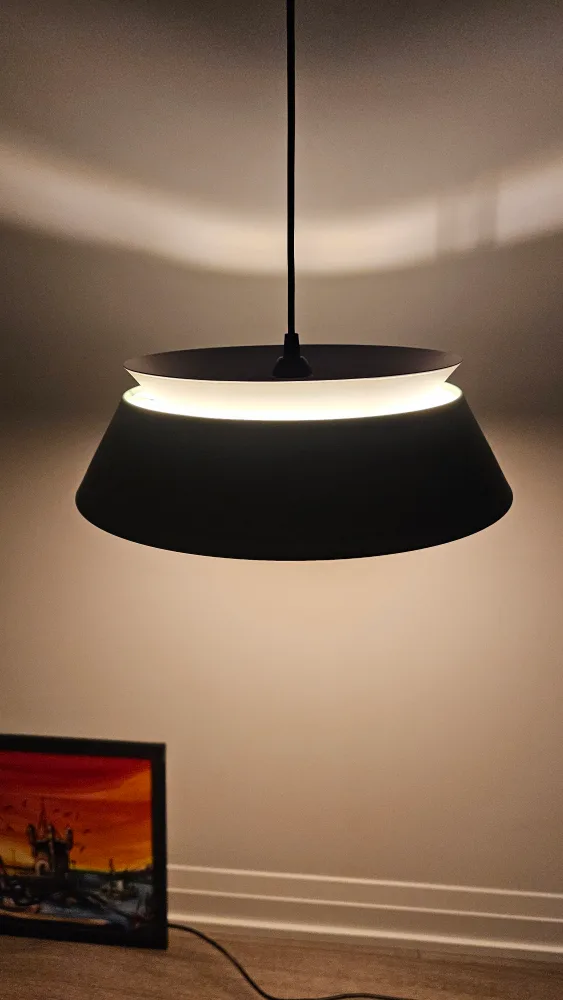 WHITE Modern Pendant Light thumbnail