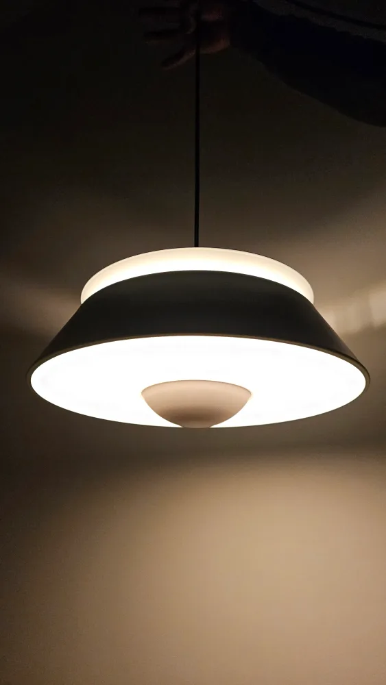 WHITE Modern Pendant Light image indicator(2)