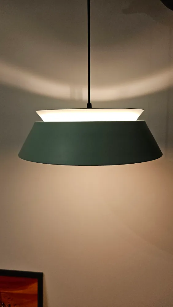 WHITE Modern Pendant Light image indicator(3)