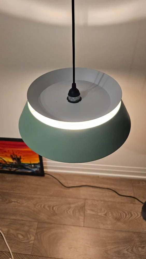 WHITE Modern Pendant Light image indicator(4)