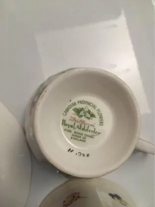 Vintage Teacups and Saucer Set image indicator(9)