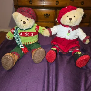 Avon singing christmas bears sales