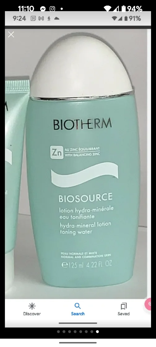 **BIOTHERM** Eye Makeup Remover & Toner $15 each image indicator(3)
