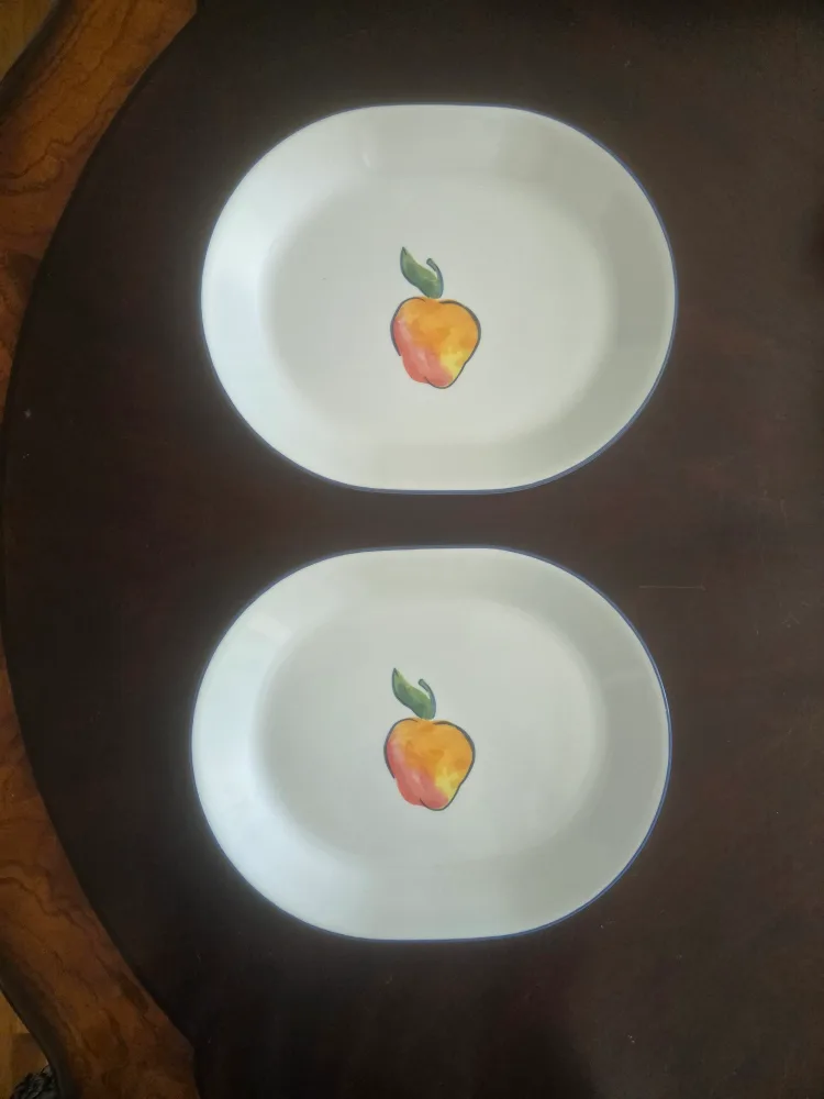 Vintage Corelle "Fruit Basket" Dishes image indicator(6)
