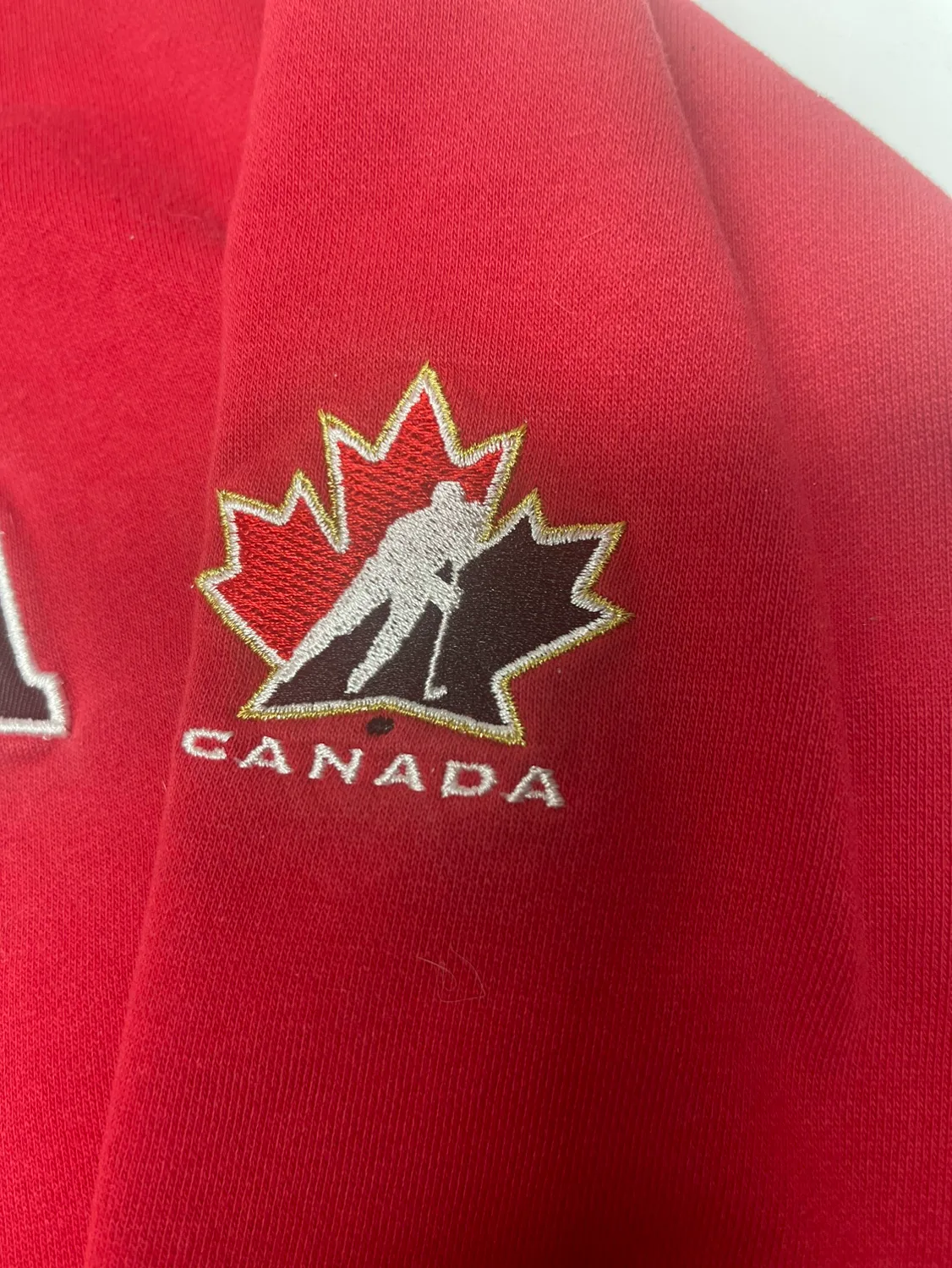 Team Canada Nike Red Hoodie image indicator(4)